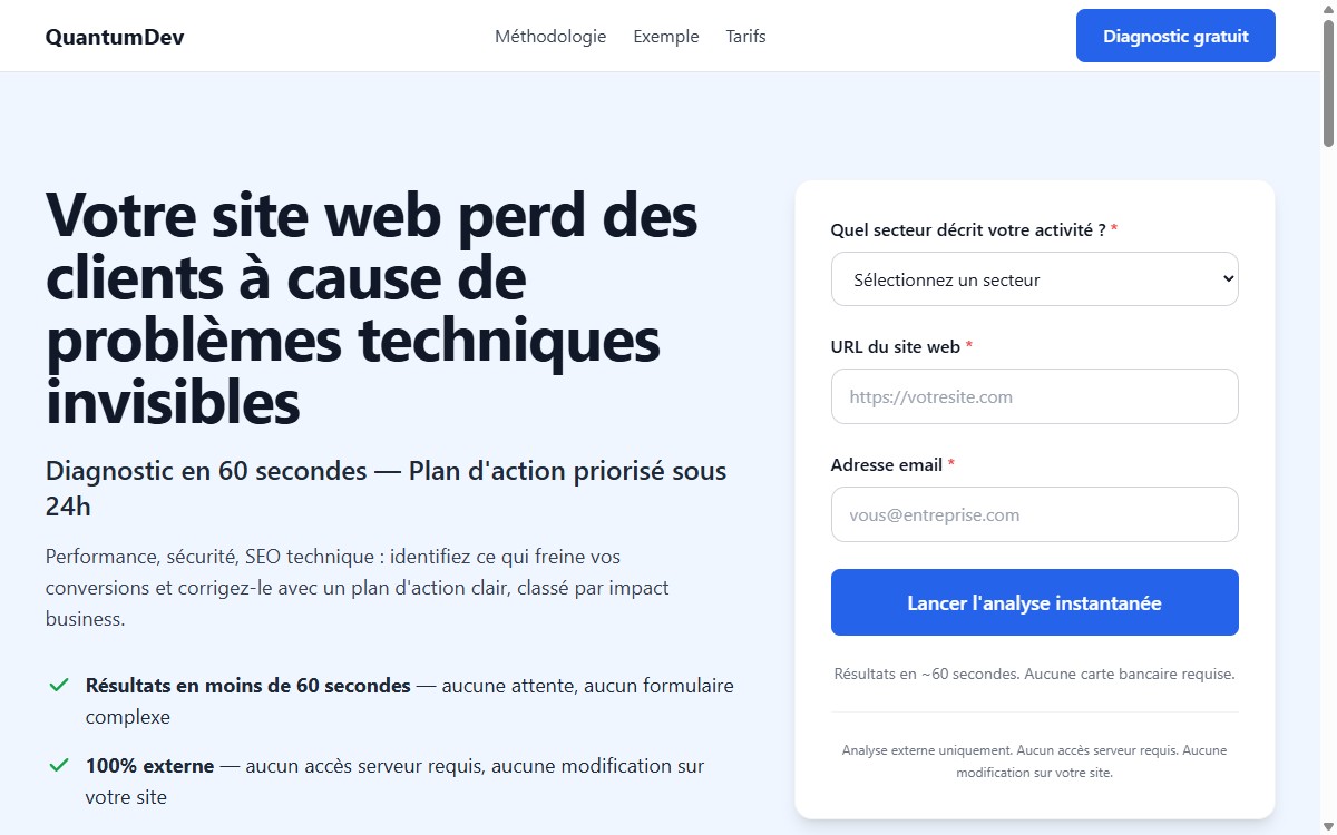 Capture d'écran de Audit Agent